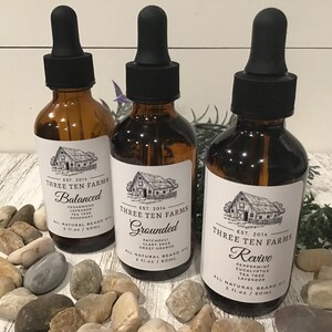 BALANCED (2 oz)| All Natural | Beard Oil | Beard Care | Natural Ingredients | Hand Crafted | Beard | Beard Grooming | Mens Gift | Beard Gift