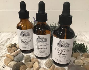 BALANCED (2 oz)| All Natural | Beard Oil | Beard Care | Natural Ingredients | Hand Crafted | Beard | Beard Grooming | Mens Gift | Beard Gift
