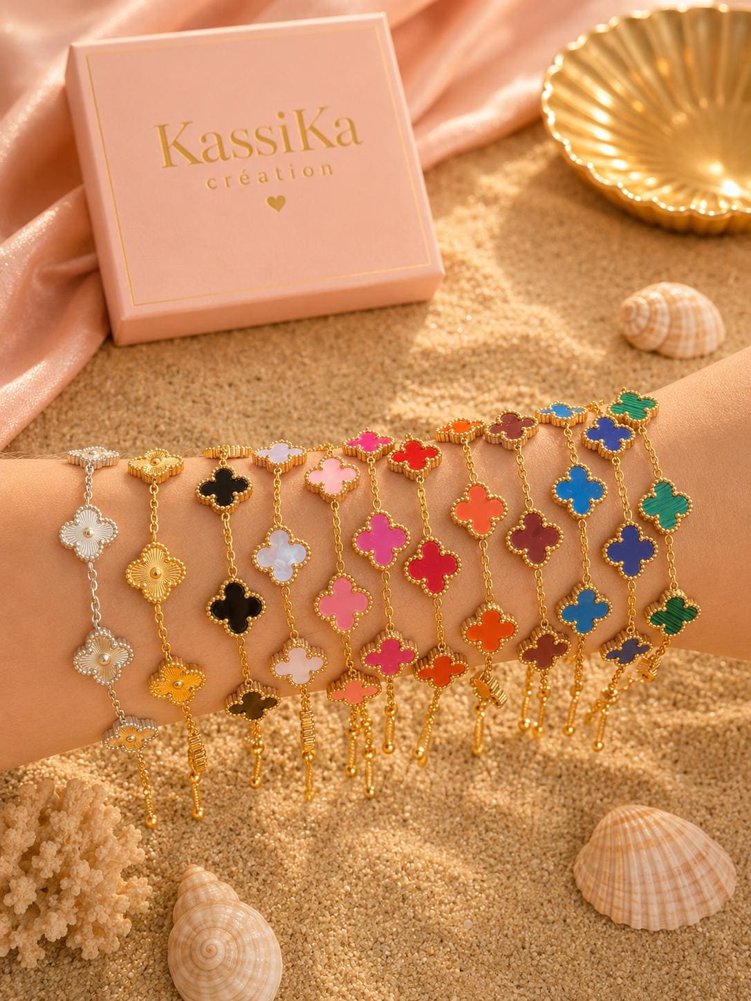Van cleef clover bracelet - Etsy 日本