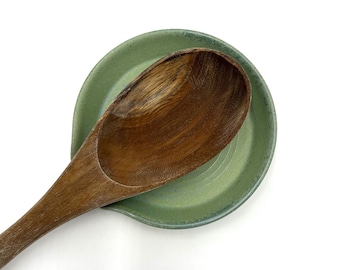 Handmade Wheel thrown Ceramic Spoon Rest