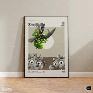 The Ogglies, Retro Movie Poster, Midcentury Modern, Retro Tv Show Poster, Minimal Movie Art, Best Movies of All Time, Custom Movie Poster