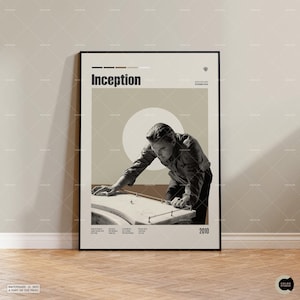 Vintage inspirierter Filmdruck, Retro Filmplakat, Midcentury Modern, Retro Fernsehserie Plakat, Minimale Filmkunst, Individuelles Filmplakat