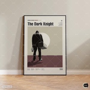 Vintage inspirierter Filmdruck, Retro Filmplakat, Midcentury Modern, Retro Fernsehserie Plakat, Minimale Filmkunst, Individuelles Filmplakat