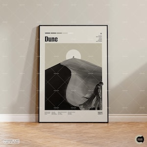Vintage Inspired Movie Print, Retro Movie Poster, Midcentury Modern, Retro TV Show Poster, Minimal Movie Art, Custom Movie Poster
