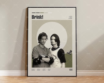 Rand! , Retro filmposter, midcentury modern, retro tv-showposter, minimale filmkunst, beste films aller tijden, aangepaste filmposter