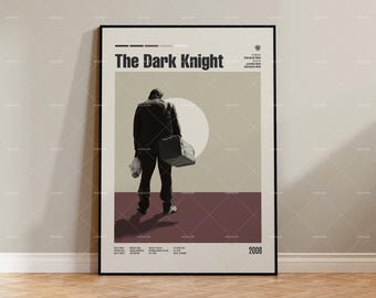 Wydruk filmowy inspirowany stylem vintage, plakat filmowy retro, styl mid-century modern, plakat serialu telewizyjnego retro, minimalistyczna sztuka filmowa, spersonalizowany plakat filmowy