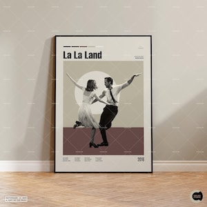 Impressão de filme de inspiração vintage, pôster de filme retrô, moderno de meados do século, pôster de programa de TV retrô, arte de filme minimalista, pôster de filme personalizado