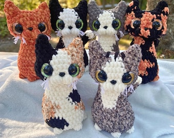 Handmade Crochet Cat: Gift for Cat Lovers