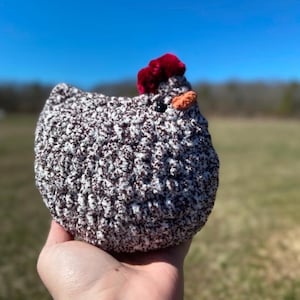 Handmade Crochet Chickens | Crochet Chickens | Chicken Plushie | Amigurumi | Gift For Chicken Lovers | Made To Order