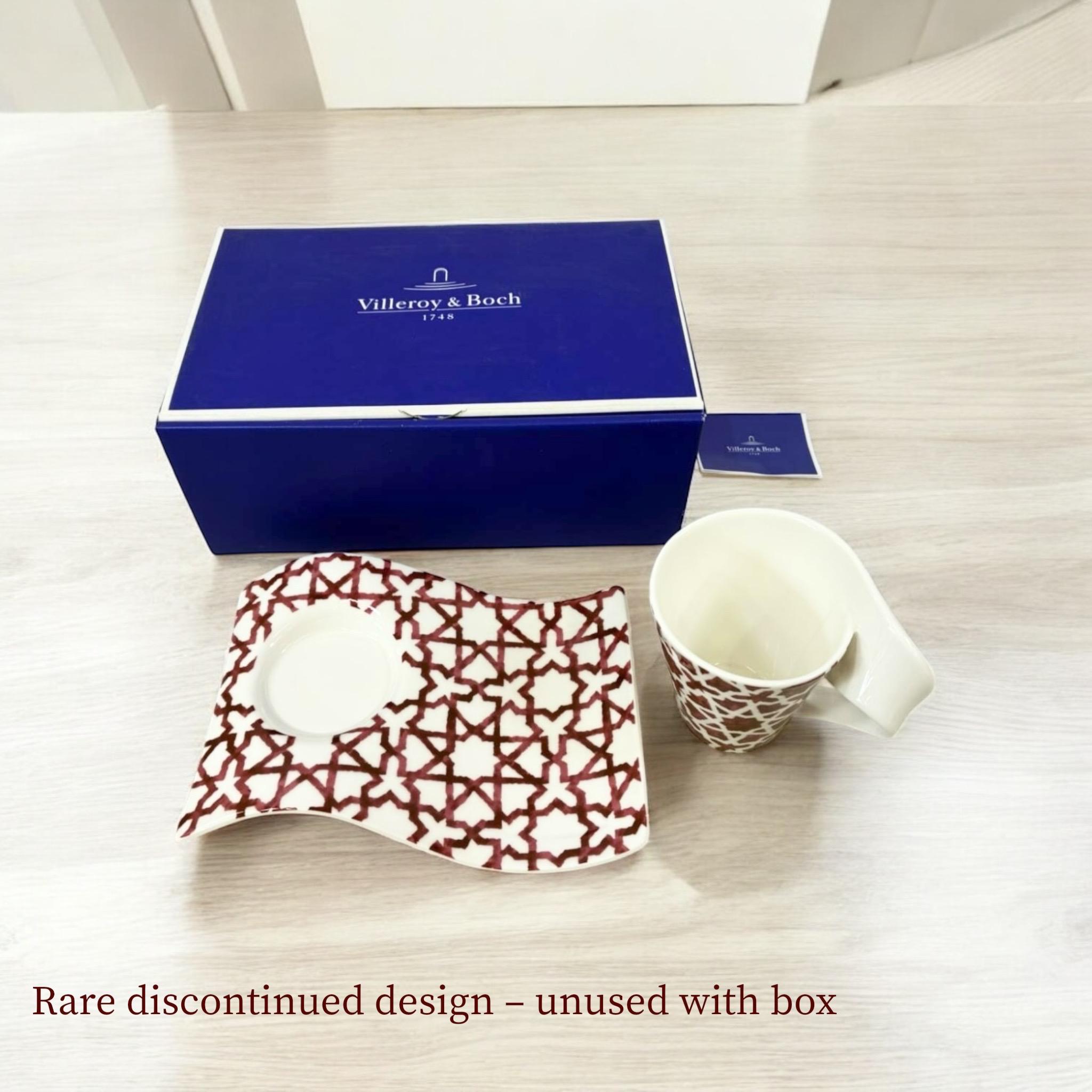 新品箱付Villeroy & Boch ボウルとミニグラスセット