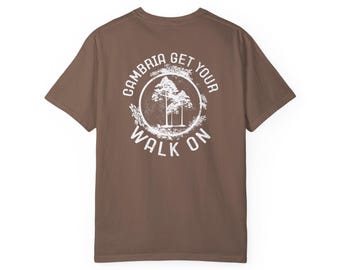 Nature Lover's Garment-Dyed T-Shirt | Casual Outdoor Wear, Travel Tee, Gift for Hikers, Unisex Apparel, Eco-Friendly Style