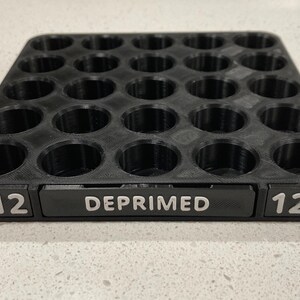 Shotgun Reloading Blocks with Magnetic Process Labels