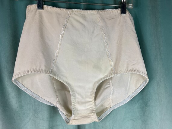 Vintage 50s 60s Rubber Rayon Blend Girdle panty - image 1