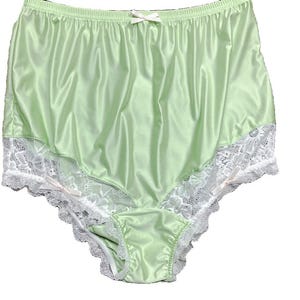 Handmade Sissy SHEER NYLON Chiffon Bikini Panties in Color Choice - Cross Dresser - Sissy Panties