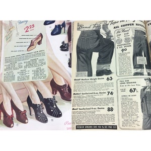 1940 500 Pg Chicago Mail Order Co Woman Men Fashion Home Shoes Jeans Catalog