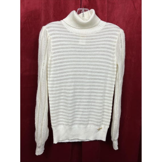 John Galliano, John Galliano French Stripe Roll Collar Sweater