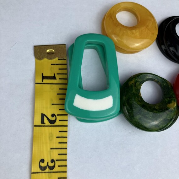 RARE 60s Kenneth Jay Lane Changeable Hoop Wardrob… - image 6