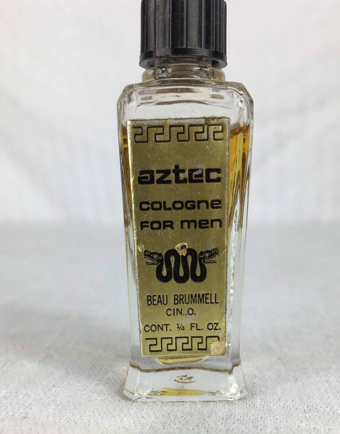 Vintage Aztec Cologne for Men Beau Brummell Etsy