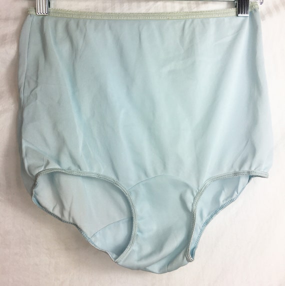 Fits 28 34 Waist All Nylon Crotch Pale Blue Undies Granny - Etsy