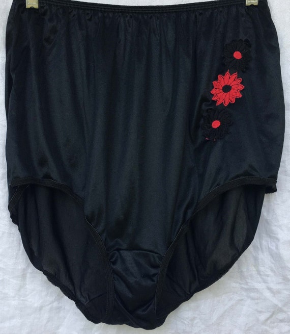 Granny panty, black, sissy, - Gem