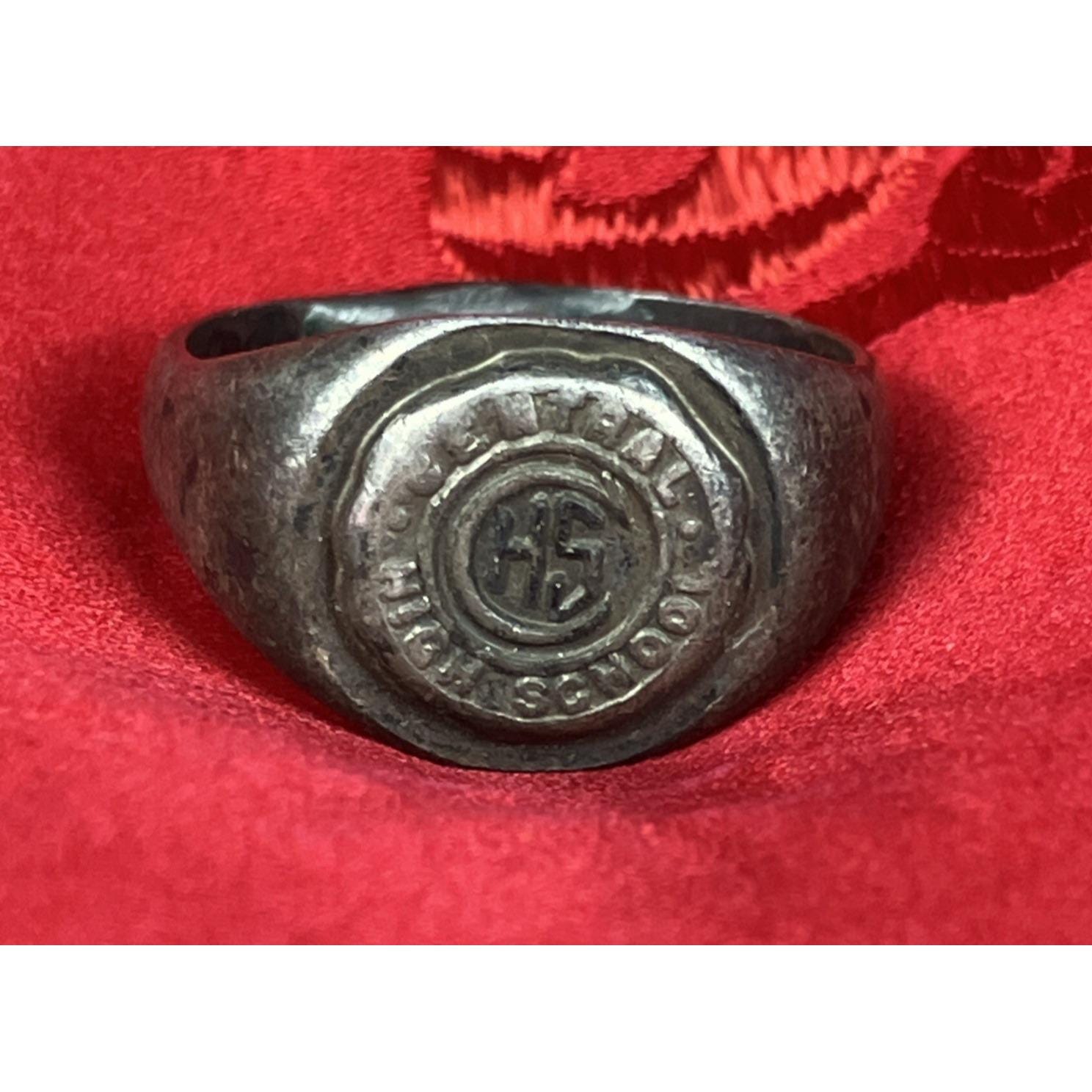1920s High School Ring - Etsy