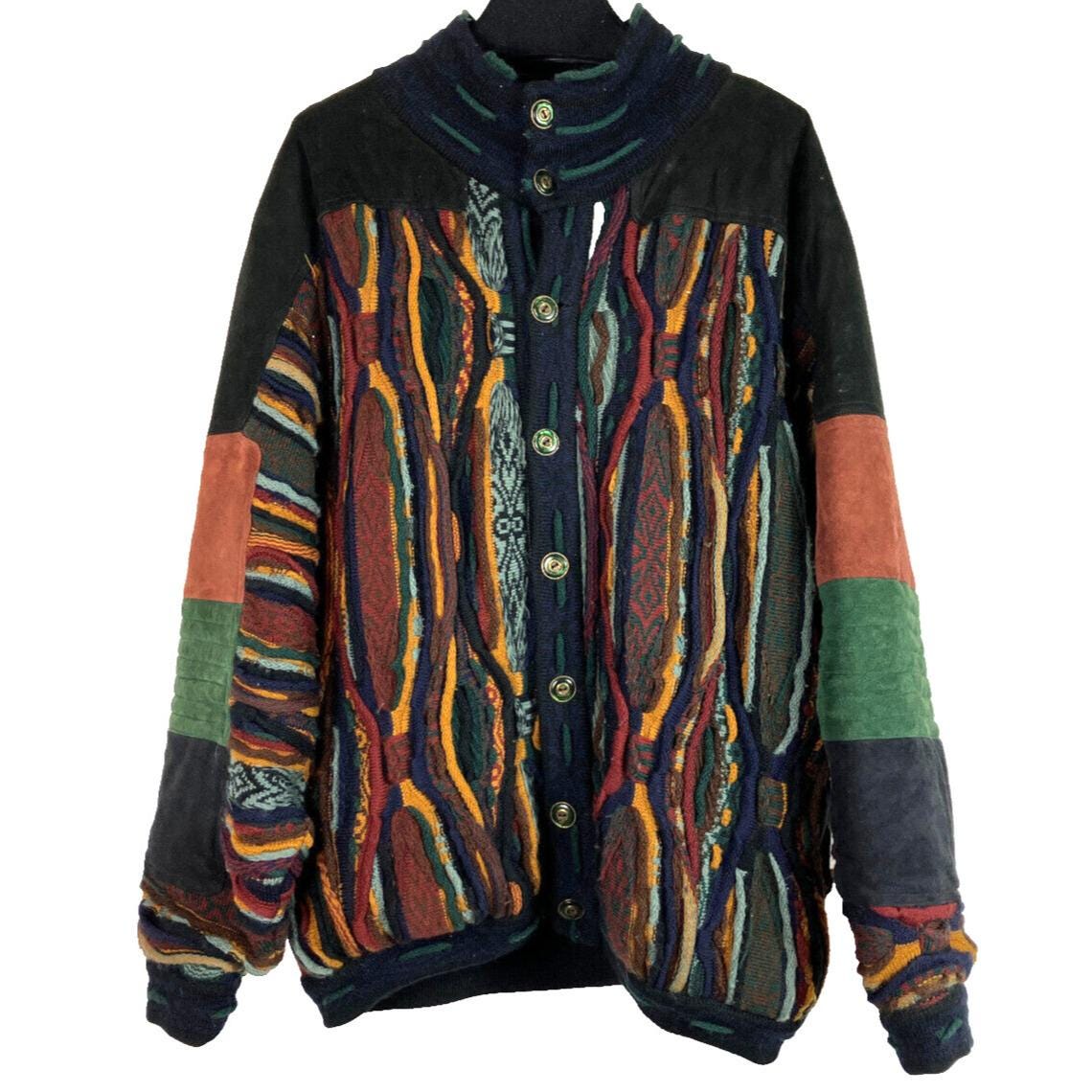 Vintage Coogi Cardigan - Etsy Vintage Coogi Cardigan - Etsy