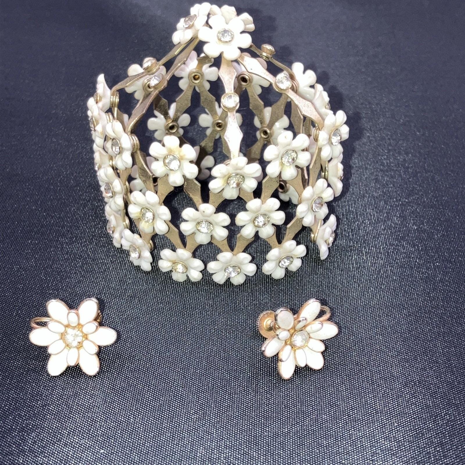 4 sequins hair bun accessories vintage never used rare unused condition unique Spiral Silver-plated Hair Bun Cage: Hammered Copper Hair  main image 2