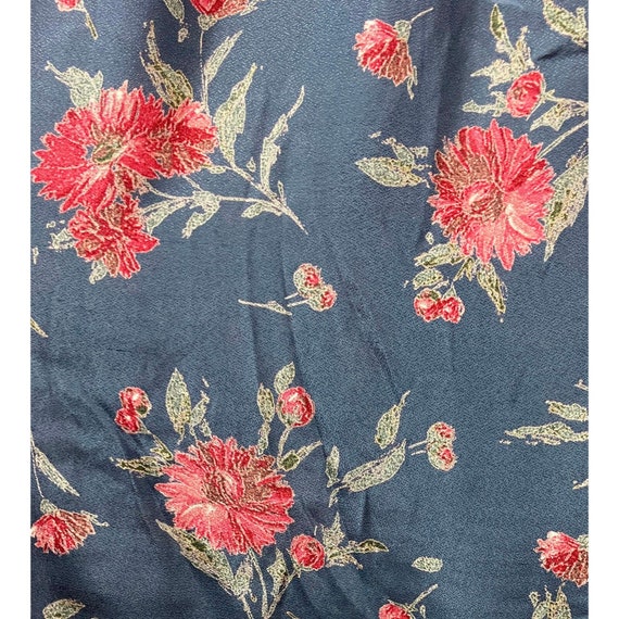 US 12 Vintage 90s does 30s Laura Ashley Floral Dr… - image 4