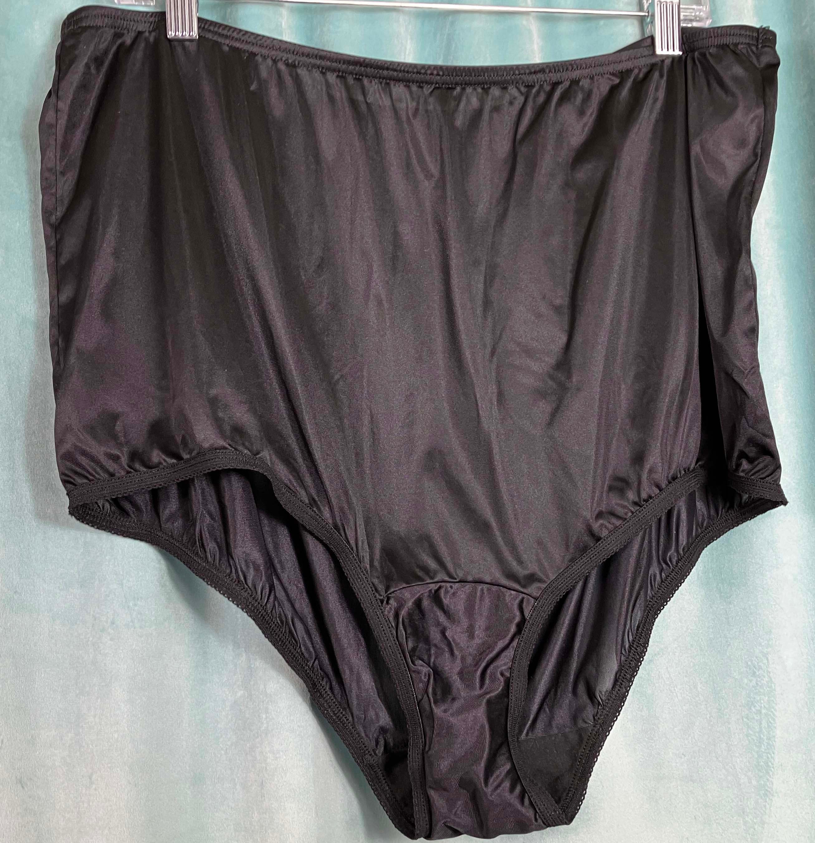 vintage 70s all nylon panty gusset nylon also size small color violet