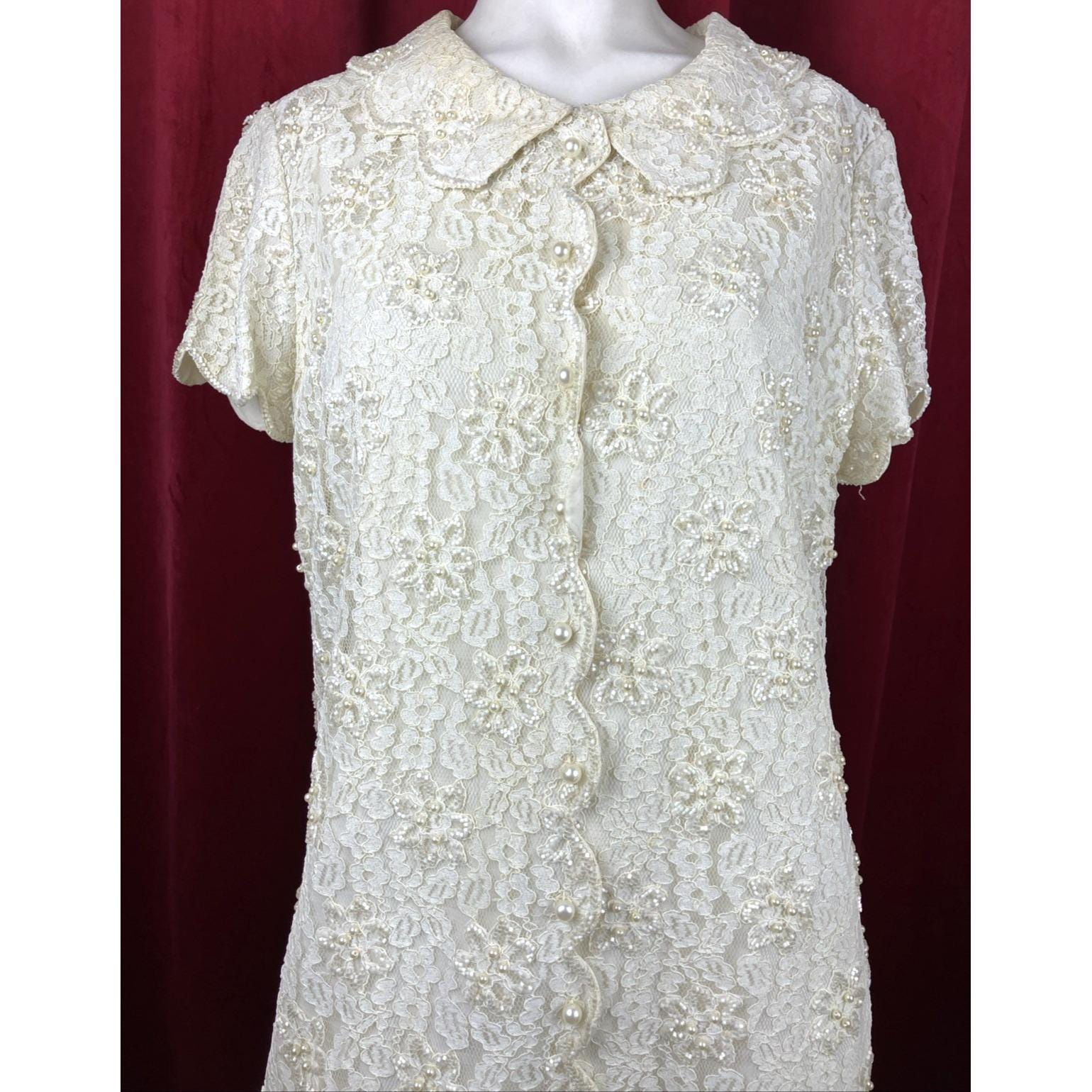 Beaded Shift Dress - Etsy