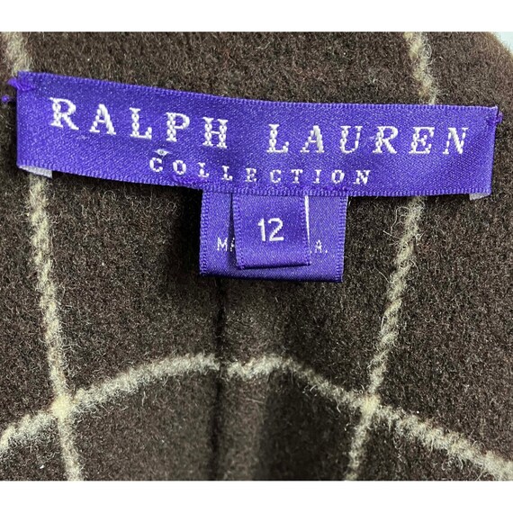 12 Vint 90s Ralph Lauren Collection Wool Angora C… - image 4