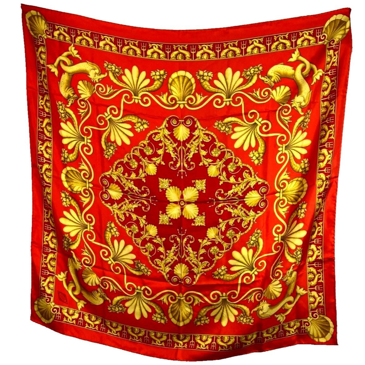 【新品未使用】VERSACE スカーフ 赤 イタリア製 新品未使用】VERSACE スカーフ 赤 イタリア製 楽天市場
