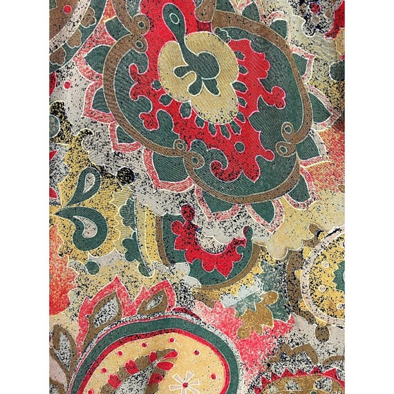 Vintage Late 70s Chloe Lagerfeld Silk Paisley Pri… - image 6