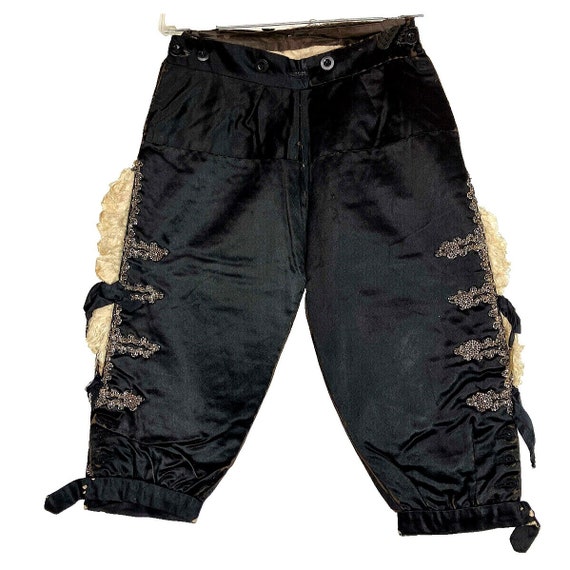 RARE 18th Early 19th C Evening Britches Trouser Pa