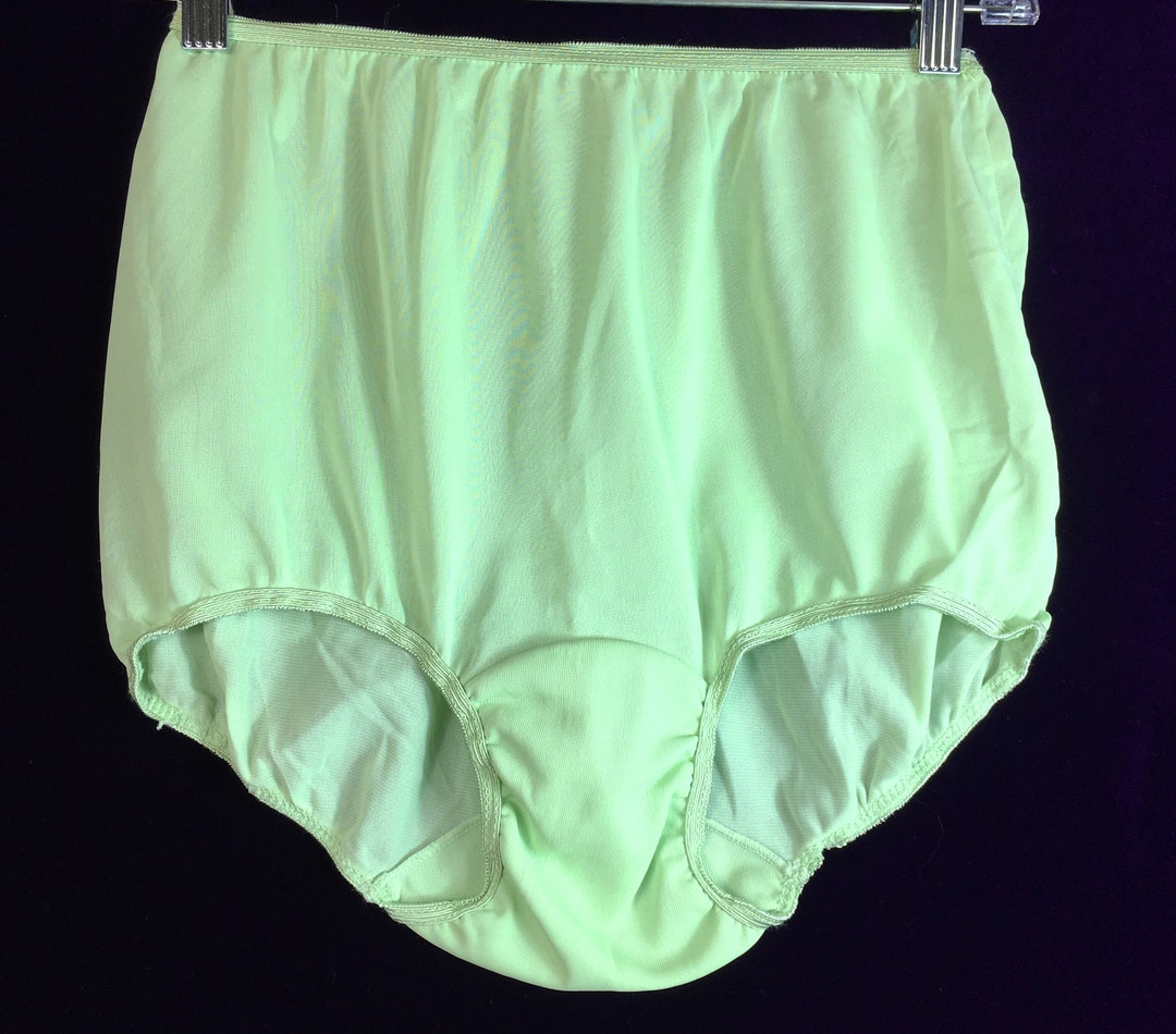 Fits 20 36 Waist All Nylon Crotch Undies Granny Panty Sz 6 - Etsy