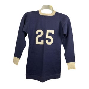 30s Football Jersey - Etsy