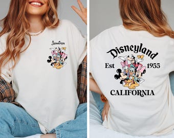 Custom Disneyland Est 1955 Shirt, Disney Mickey Shirt, Mickey And Friends Shirt, Disney Group Shirt, Disney Family Shirt, Disney Trip