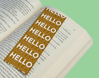 The Book of Mormon | Musical Theatre Inspired Bookmark | Hello! | Stagey Fan Gift