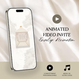 Minimalist digital wedding invitations, Digital wedding invitations, Wedding invitations, Smartphone invitations