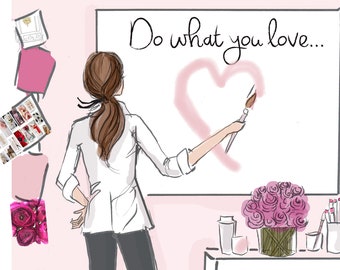 Do What You Love and Follow Your Heart - Heather Stillufsen Prints