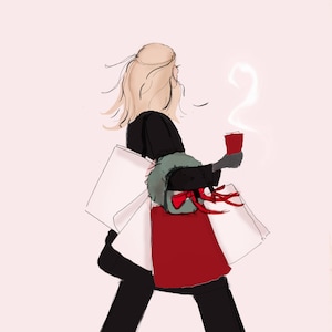 December Shopping - Kerstkaarten - vakantiekaarten en kerstkaarten van Heather Stillufsen