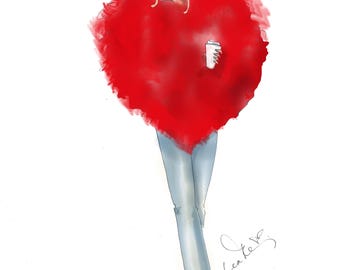 Valentine's Day Cards Girly Pretty Cards