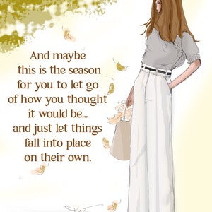 Letting Go Cards - And maybe  this is the season for you  Cards -  Heather Stillufsen Cards Heather Stillufsen art