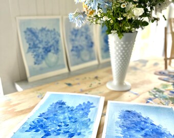 Art d'hortensias « Hortensia No. 4 in good time » par Heather Stillufsen