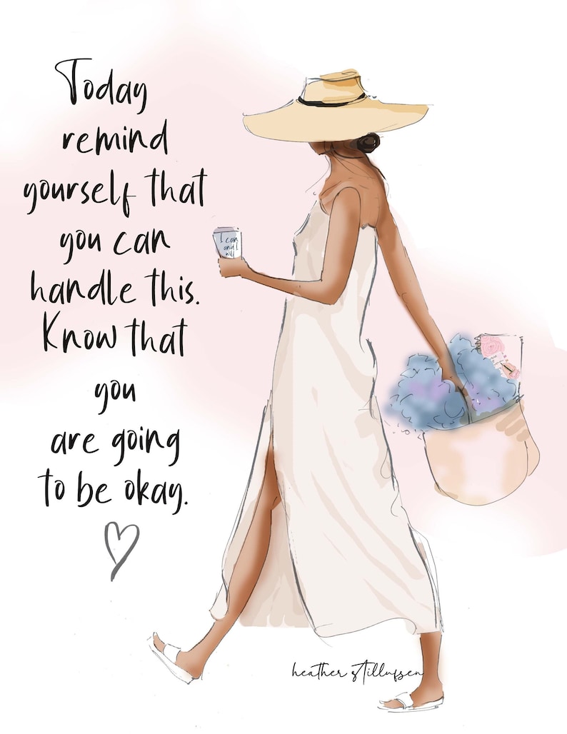 Summer Today Remind Yourself You Can Handle This Heather image 1