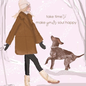 Neem de tijd om je ziel gelukkig te maken - Heather Stillufsen Art - Kaarten Heather Stillufsen art