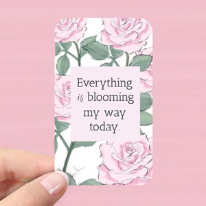 Affirmation cards. Affirmation card deck.