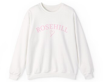 Sweat-shirt ras du cou Rosehill Heart