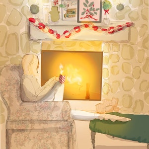 Biglietti di Natale - L'interno festivo di Rose Hill Cottage {Biglietti di Natale per le feste} Biglietti di Natale Heather Stillufsen