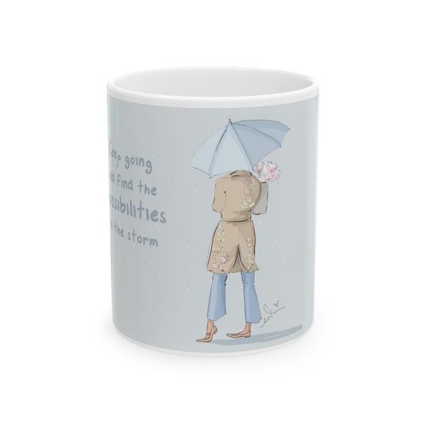 Cute Spring Mugs Find the Possibilities in the Storm Coffee Mug Mugs for Coffee/Tea Ceramic Mug 11oz